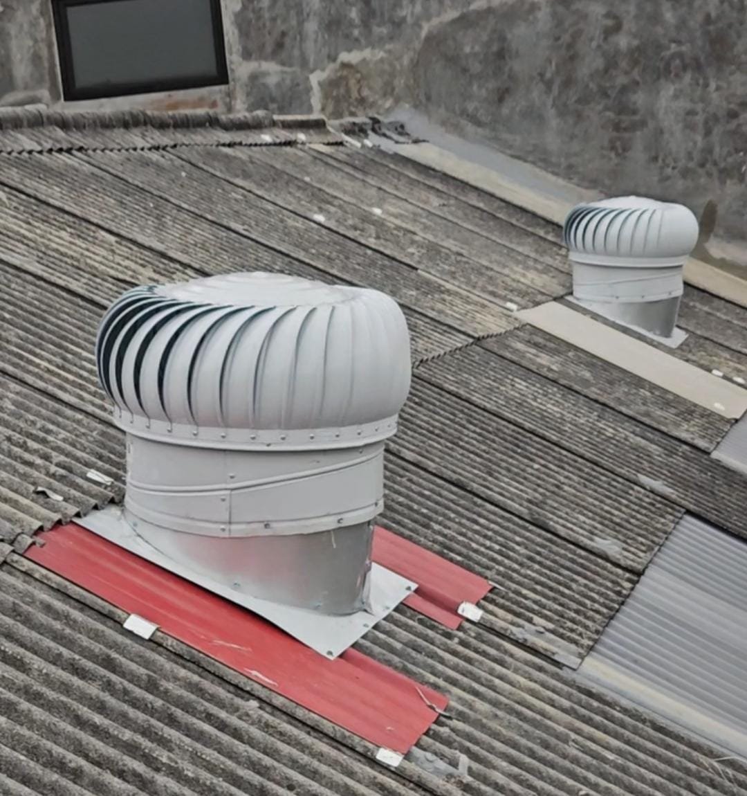 Turbin Ventilator Atap Kontrakan